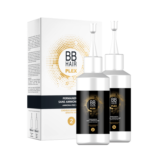 BBHair Plex permanente N°2 Sensibilises sans ammoniaque 120+120ml