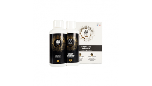 BBHAIR Brasilianische Glättung – Shampoo-Set 100 ml + Glättungsbehandlung 100 ml
