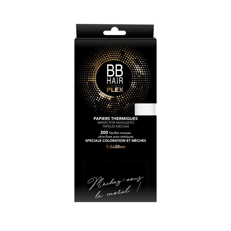 BBHair Papier Thermique - Petit modèle - 9.5x20cm - 200 feuilles